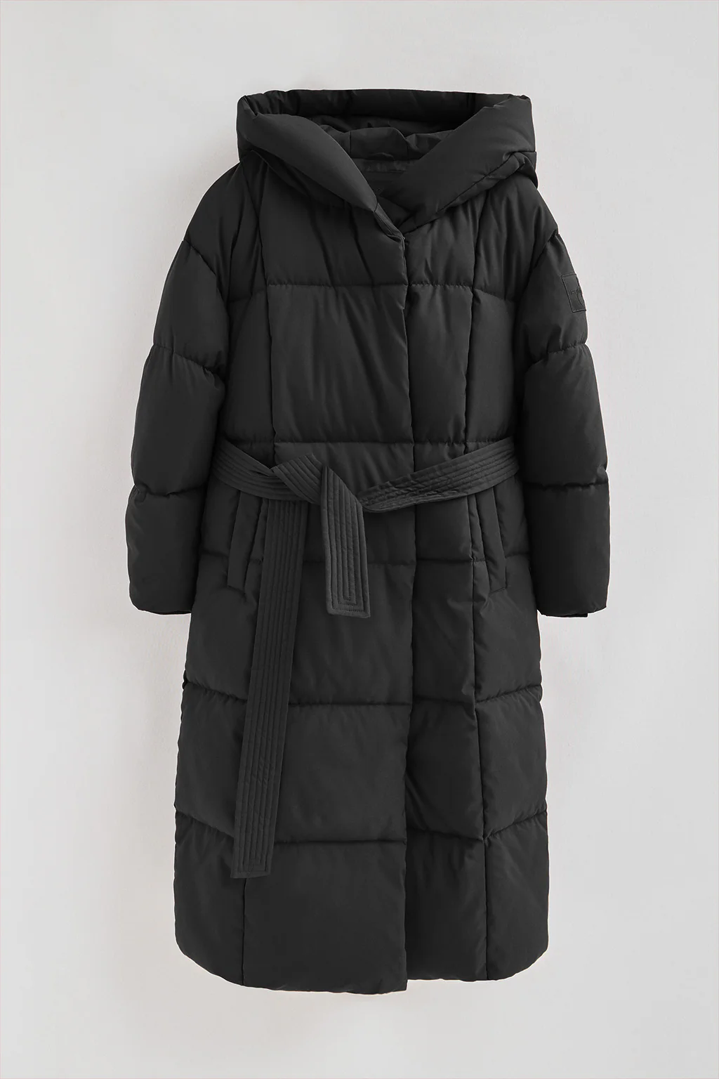 Abrigo Guada Long negro con logo Polo Club - Image 12