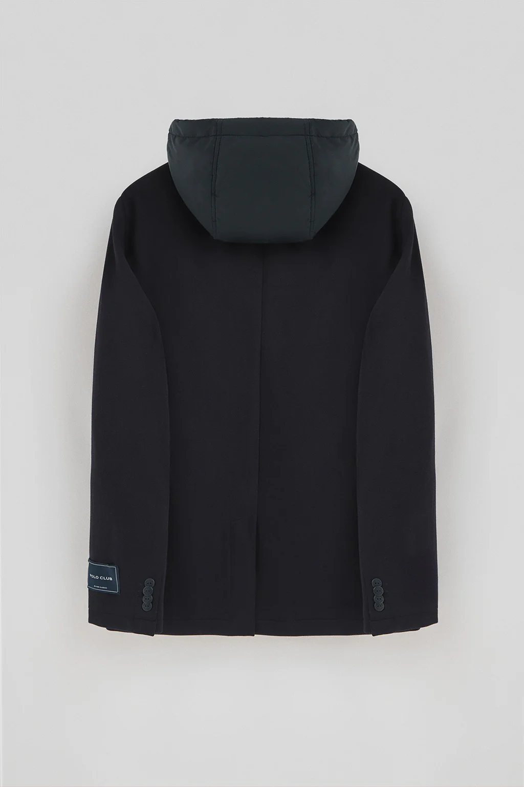 Americana Harby azul marino con logo Polo Club - Image 8