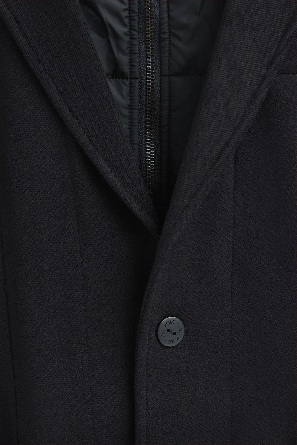 Americana Harby azul marino con logo Polo Club - Image 9