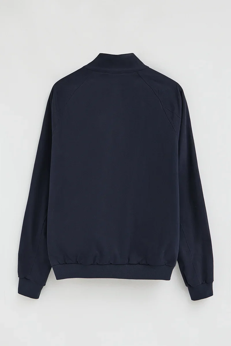 Chaqueta Harrington Bowery azul marino con bordado Polo Club - Image 9