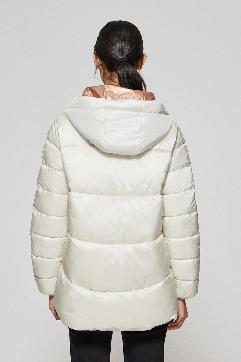 Chaqueta Ice acolchada color hielo de capucha fija y detalles Polo Club - Image 6