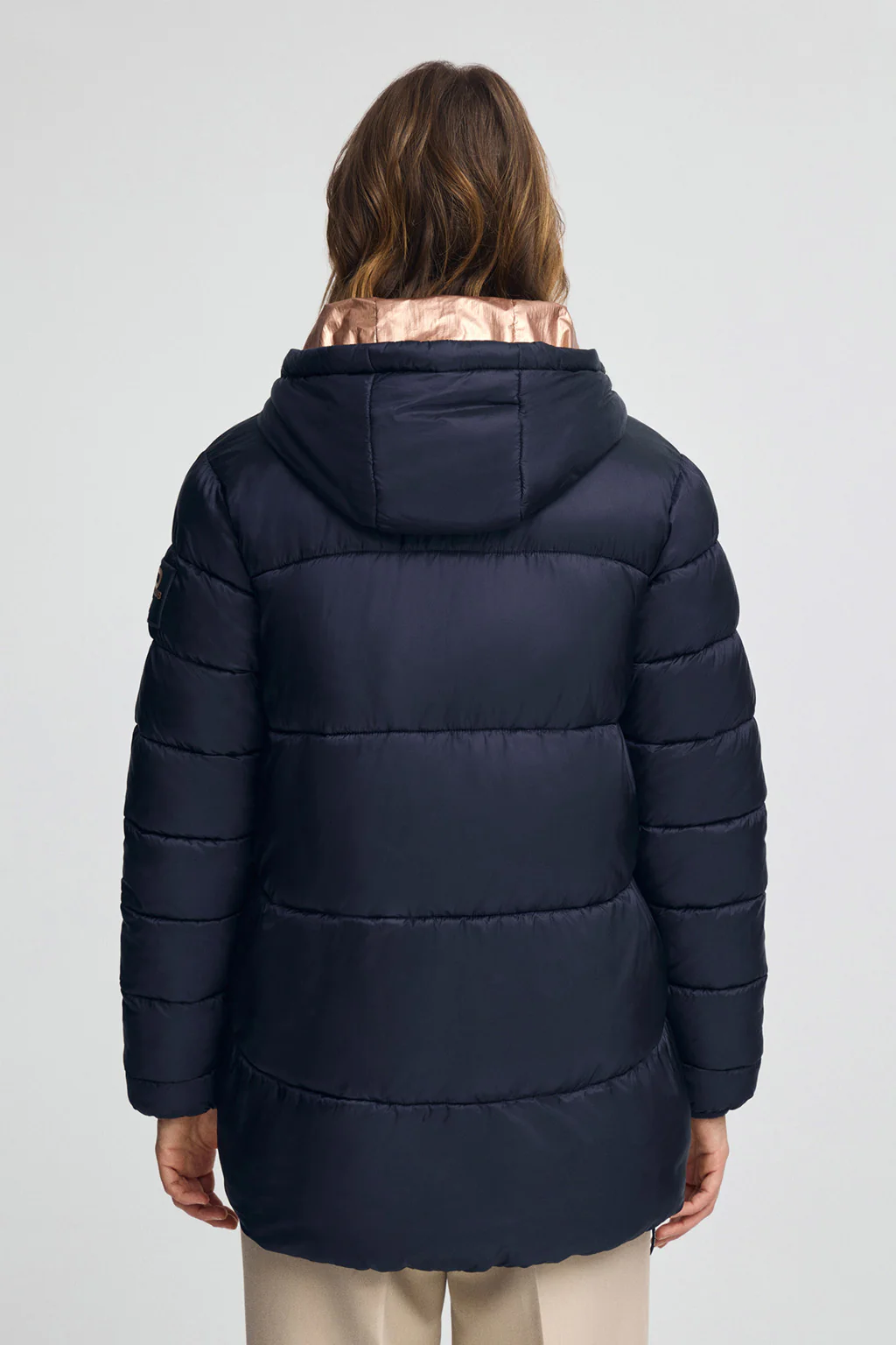 Chaqueta Ingrid azul marino con logo Polo Club - Image 6
