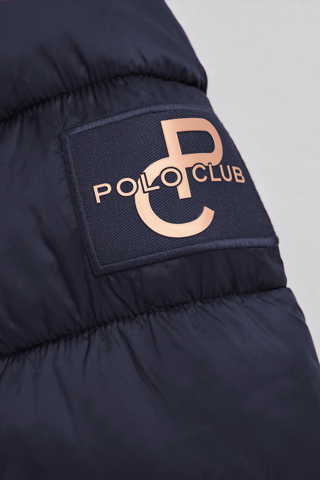 Chaqueta Ingrid azul marino con logo Polo Club - Image 8