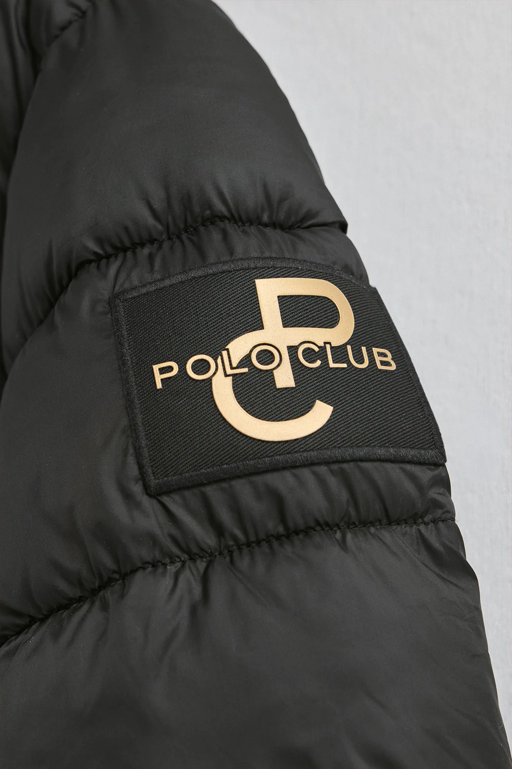 Chaqueta Ingrid negra con logo Polo Club - Image 7