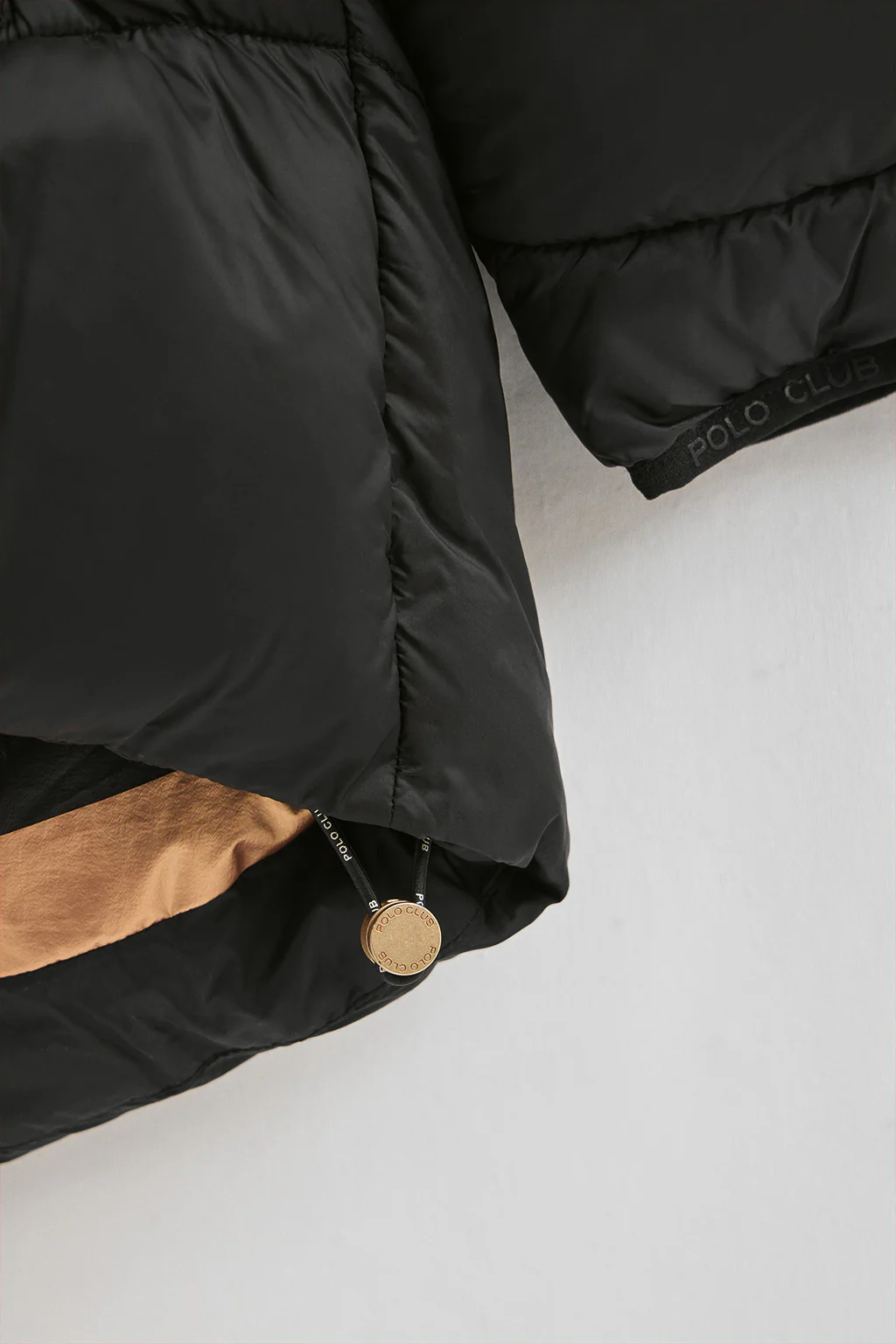 Chaqueta Ingrid negra con logo Polo Club - Image 8