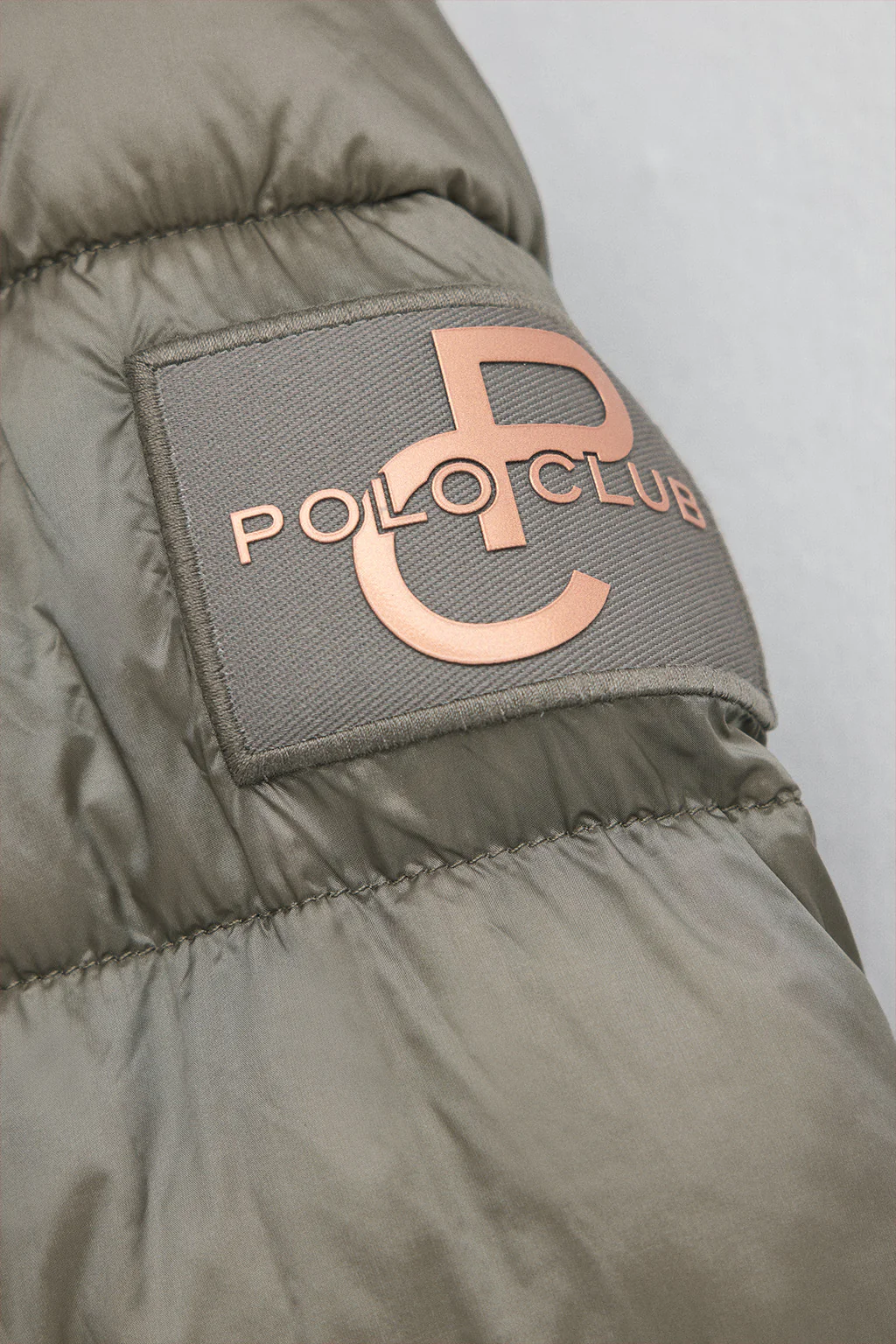 Chaqueta Ingrid verde militar con logo Polo Club - Image 8