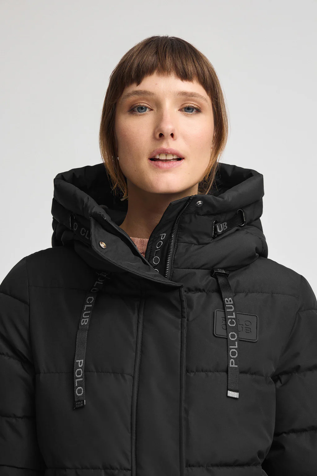 Chaqueta Iris negra con logo Polo Club - Image 2