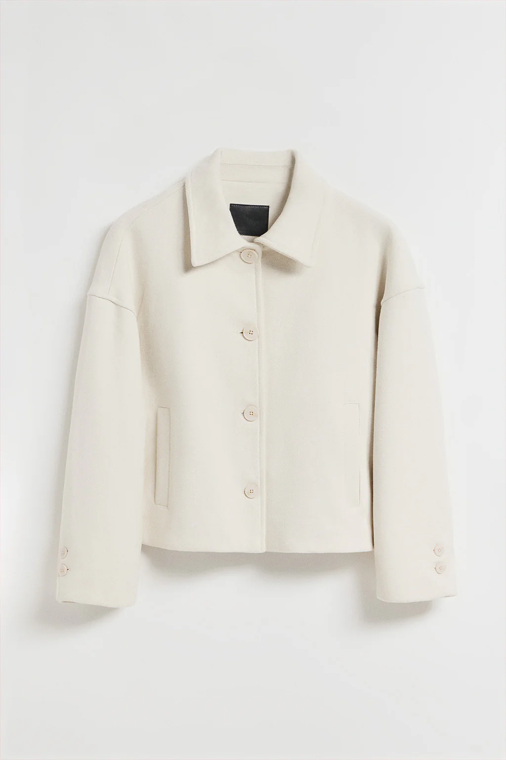 Abrigo corto Lita beige abotonado y detalles Polo Club - Image 13