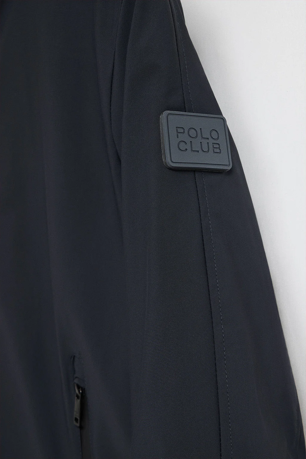Chaqueta Mackey Jacket azul marino de capucha fija y detalles Polo Club - Image 11