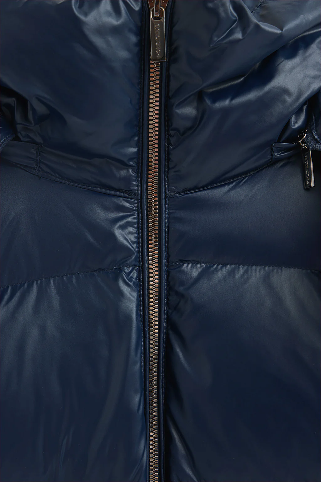 Chaqueta de plumas Ofelia azul marino con logo Polo Club - Image 8