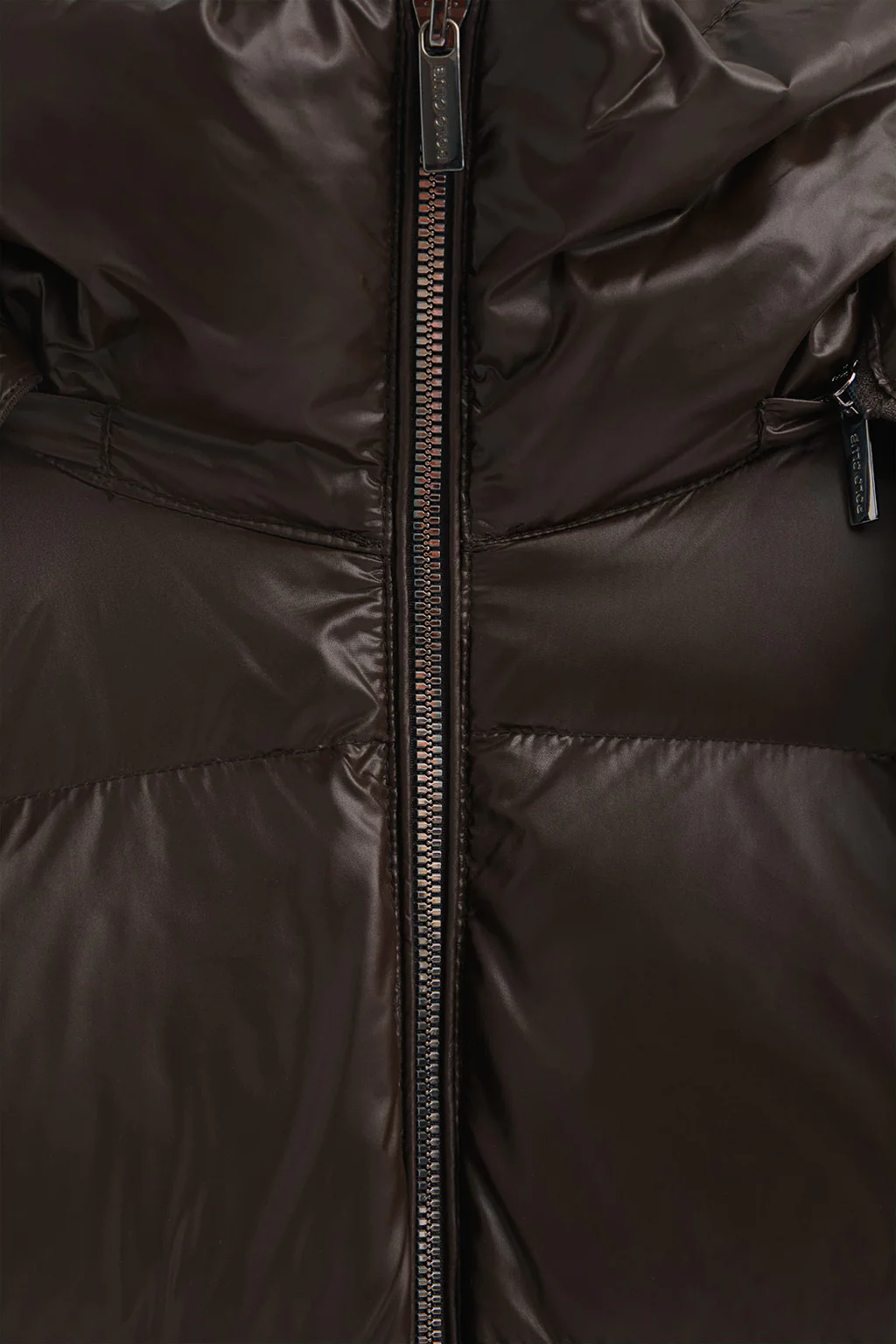 Chaqueta de plumas Ofelia marrón con logo Polo Club - Image 8