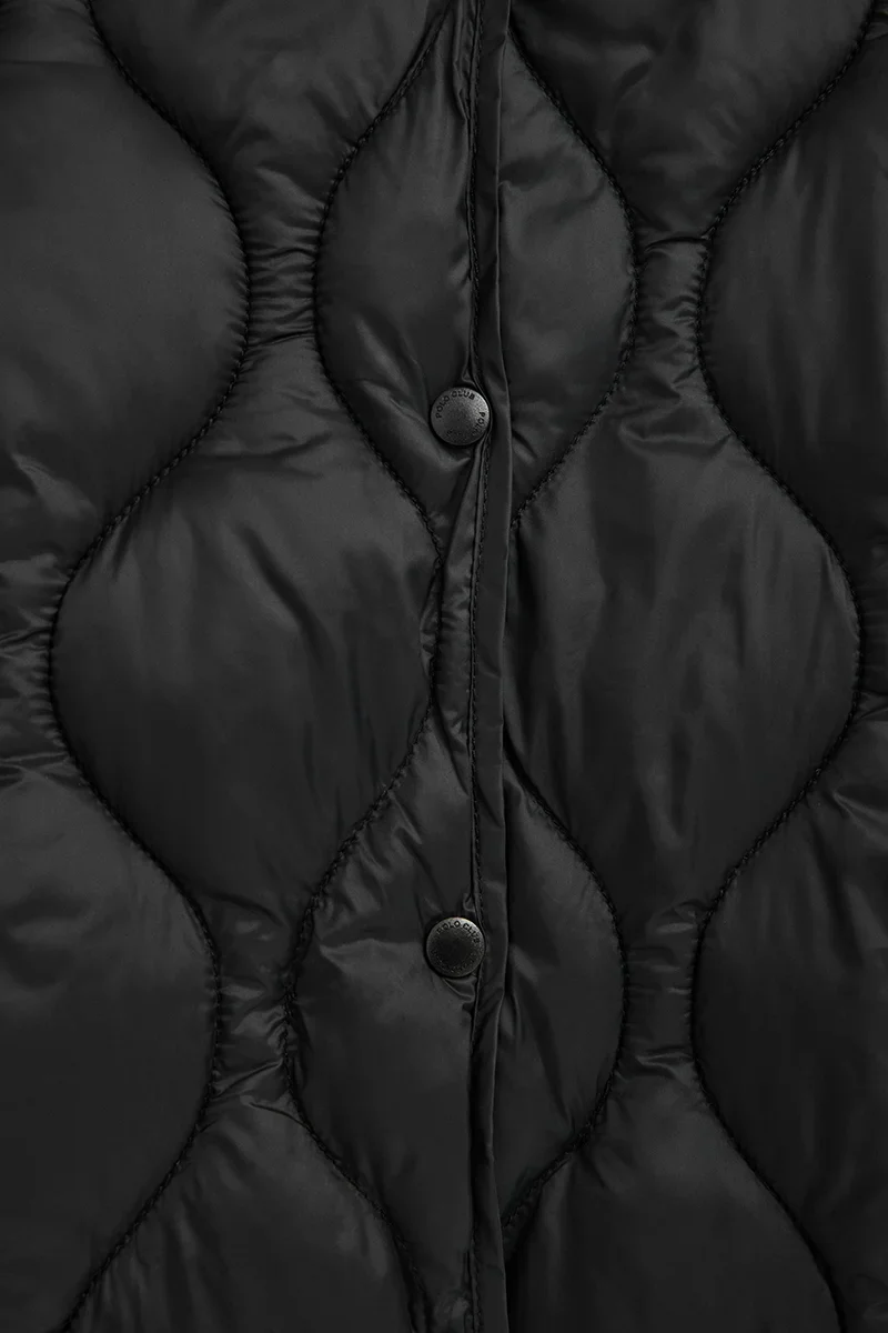 Chaqueta ultraligera Paloma negra con logo Polo Club - Image 8