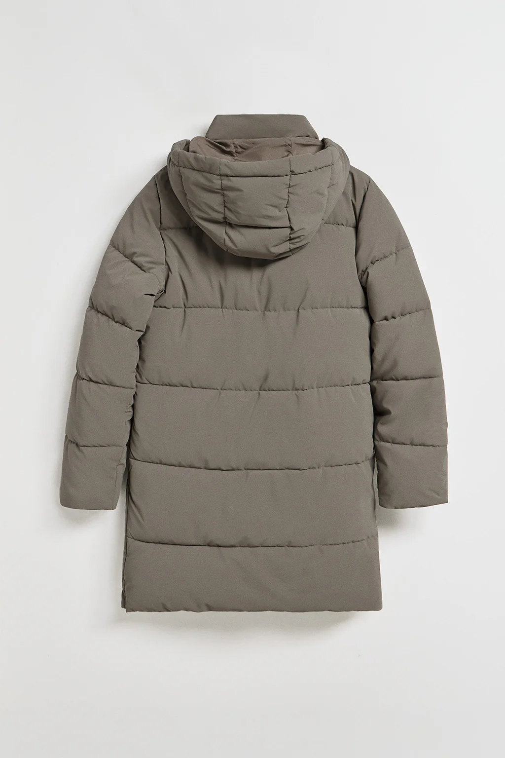 Abrigo Roma color taupe de capucha extraíble y detalles Polo Club - Image 10