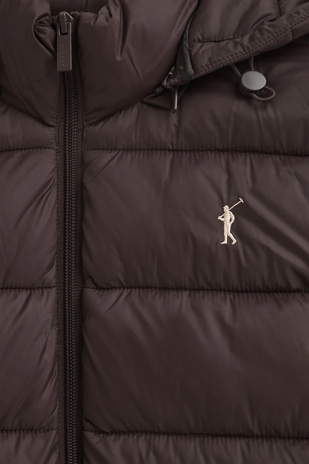 Chaqueta Salima Embroidery color chocolate con logo Rigby Go - Image 6
