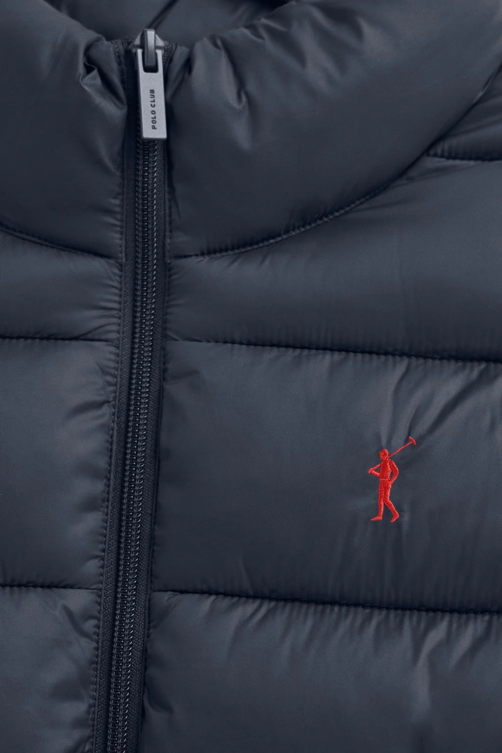 Chaqueta Salma Embroidery azul marino con logo Rigby Go - Image 6