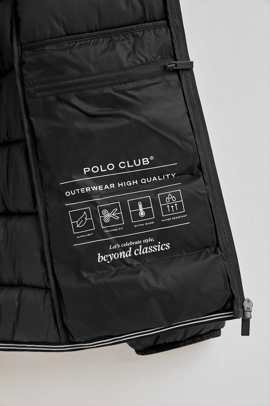 Chaqueta Salma Embroidery negro con logo Rigby Go - Image 7