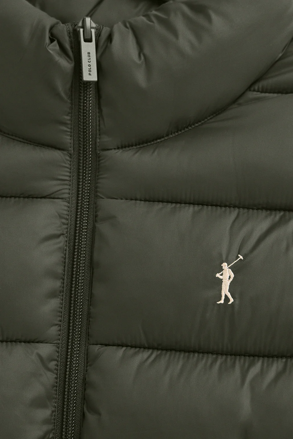 Chaqueta Salma Embroidery verde bosque con logo Rigby Go - Image 6