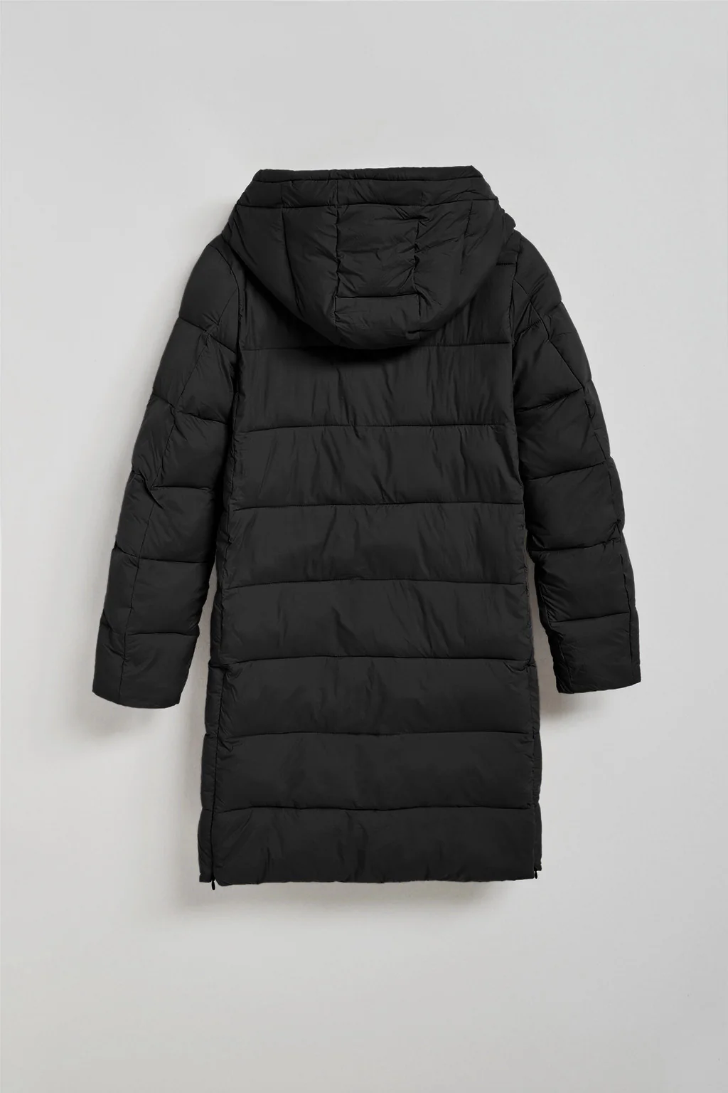 Abrigo negro Siena de capucha fija y detalles Polo Club - Image 12