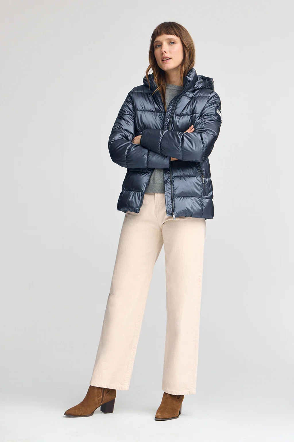 Chaqueta Silvon azul con logo Polo Club - Image 4