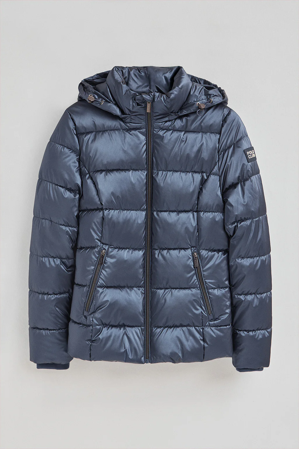 Chaqueta Silvon azul con logo Polo Club - Image 7