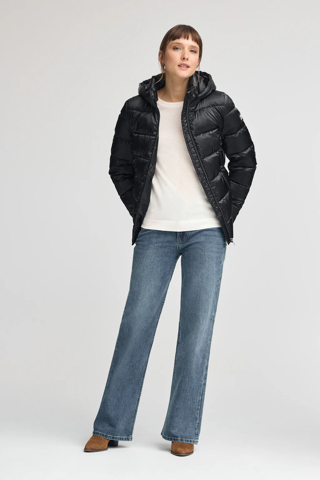 Chaqueta Silvon negra con logo Polo Club - Image 5