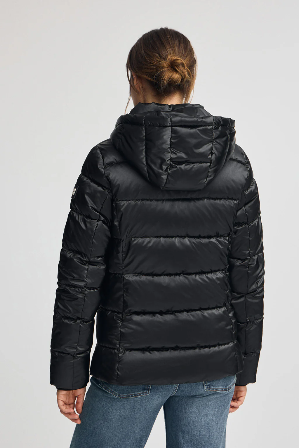 Chaqueta Silvon negra con logo Polo Club - Image 6