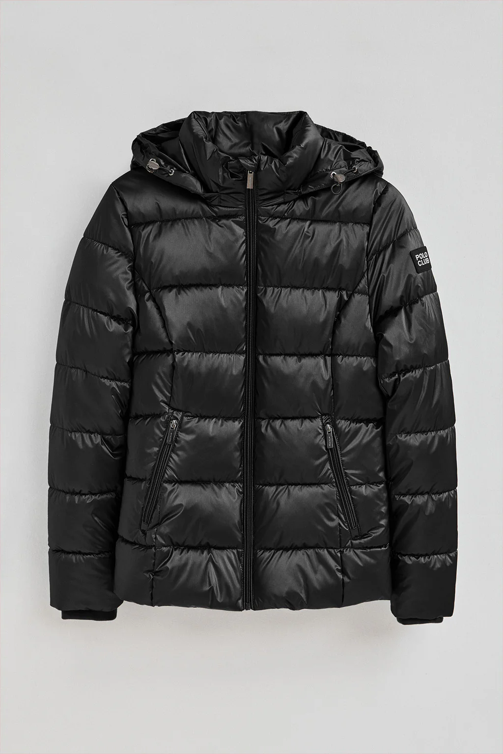 Chaqueta Silvon negra con logo Polo Club - Image 7