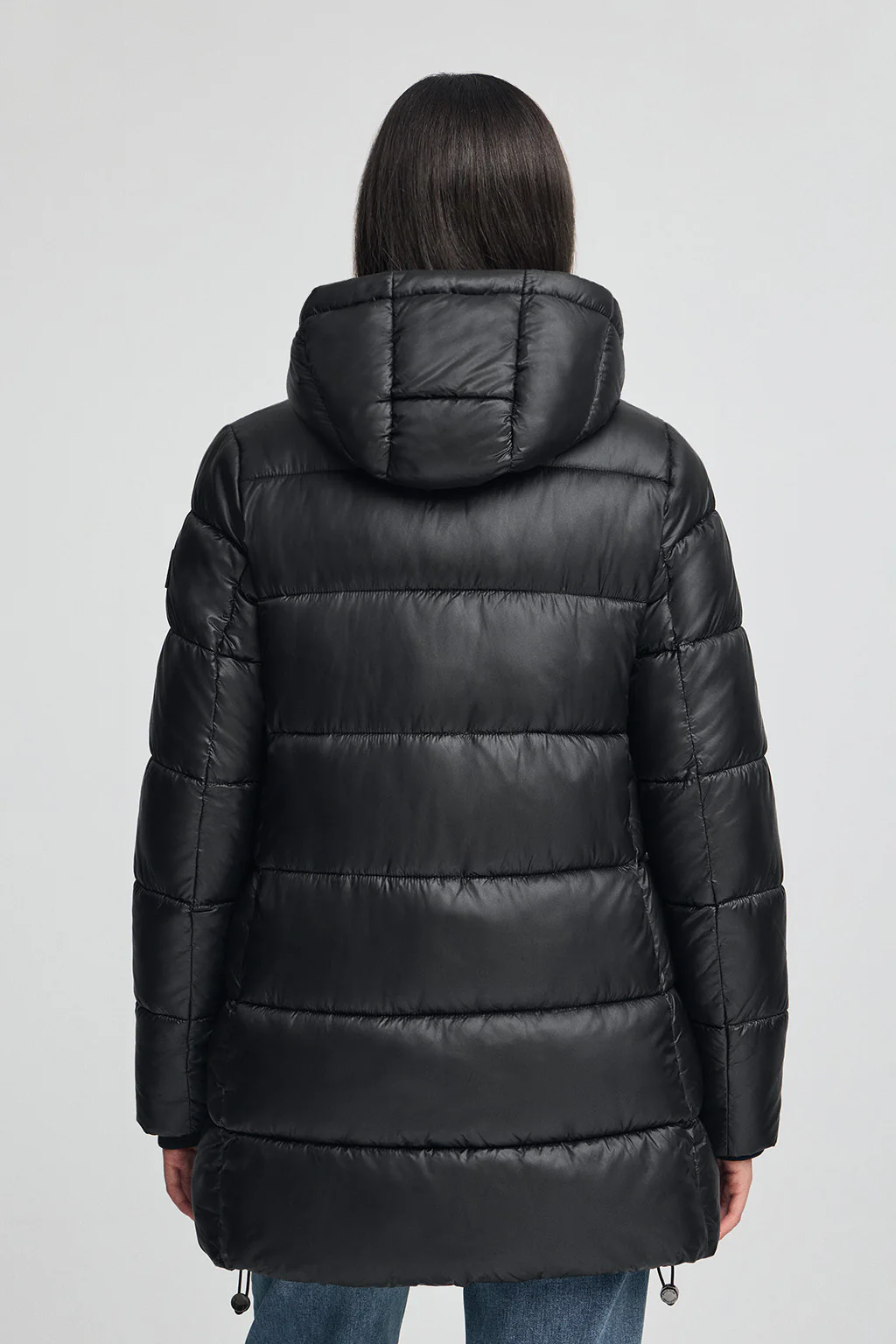 Abrigo Silvon negro con logo Polo Club - Image 6