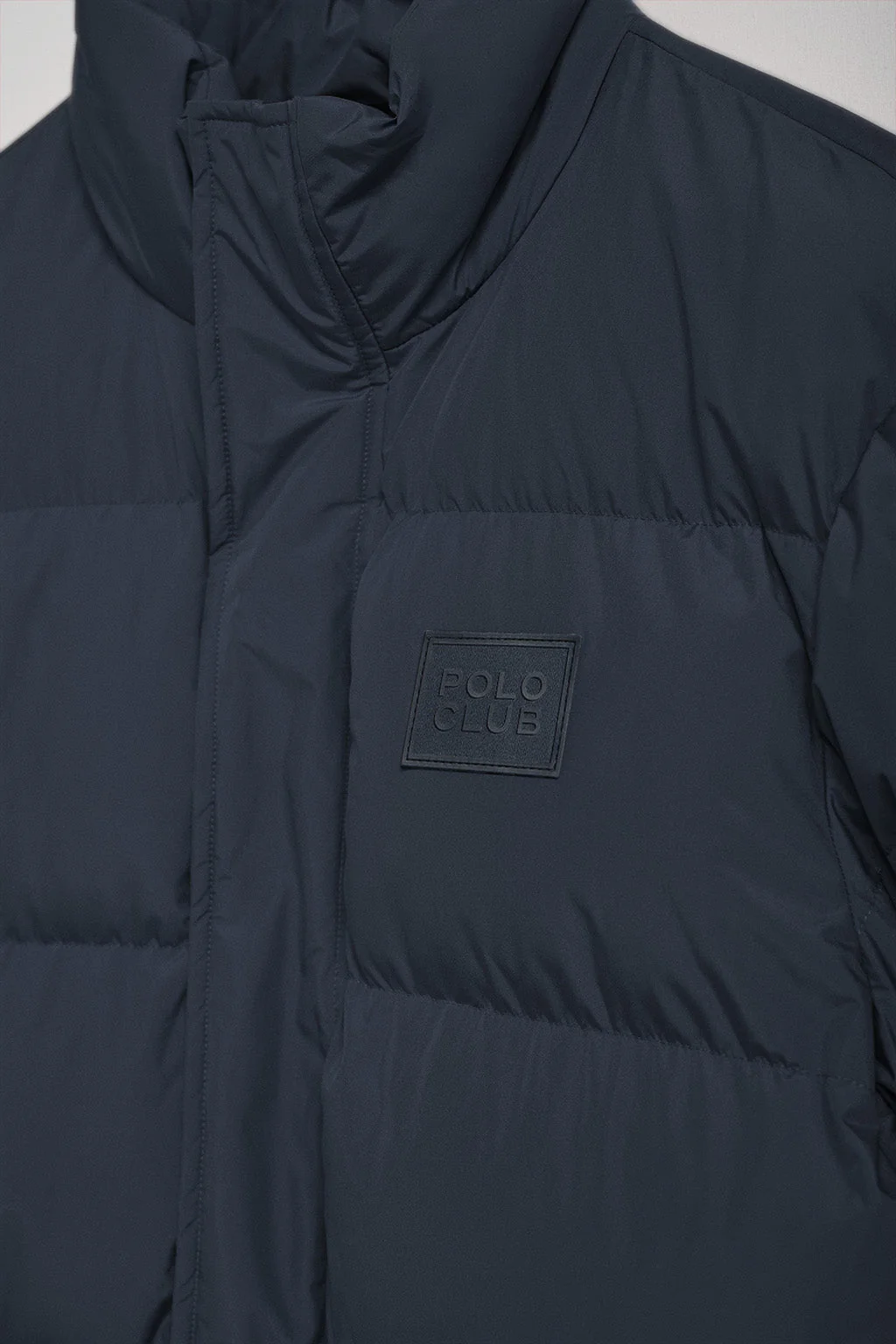 Chaqueta azul marino Slope acolchada con detalles Polo Club - Image 10