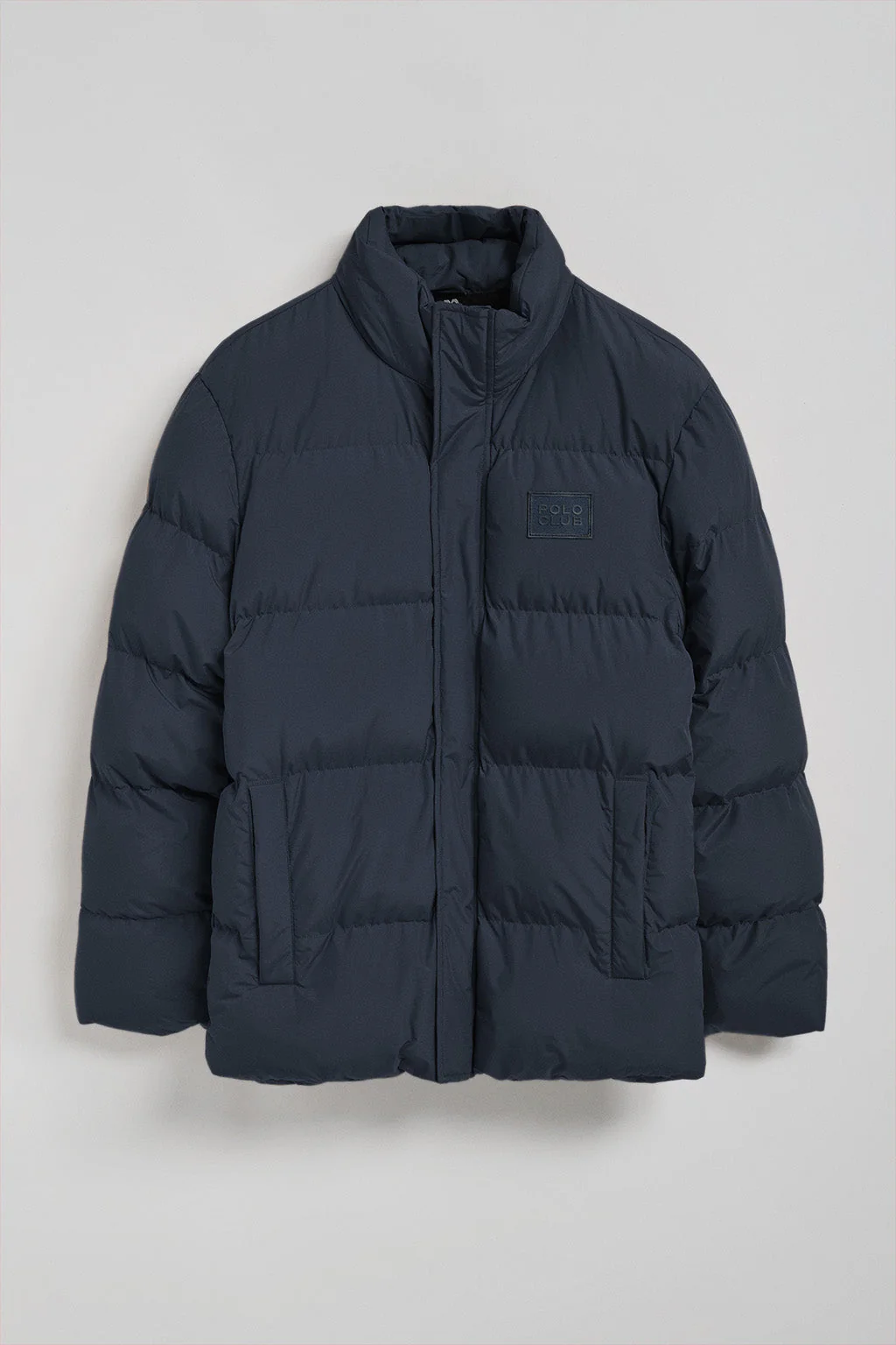 Chaqueta azul marino Slope acolchada con detalles Polo Club - Image 14