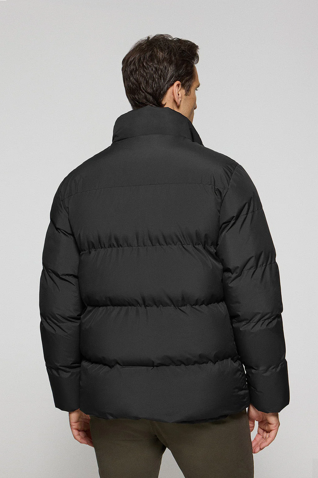 Chaqueta negra Slope acolchada con detalles Polo Club - Image 6
