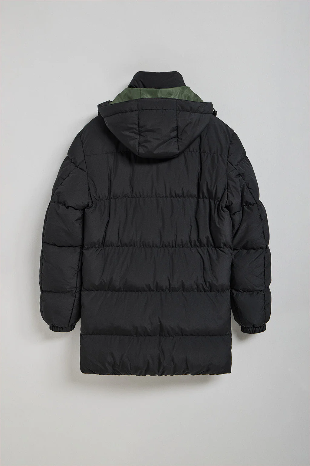 Abrigo negro Staten de capucha desmontable y detalles Polo Club - Image 11