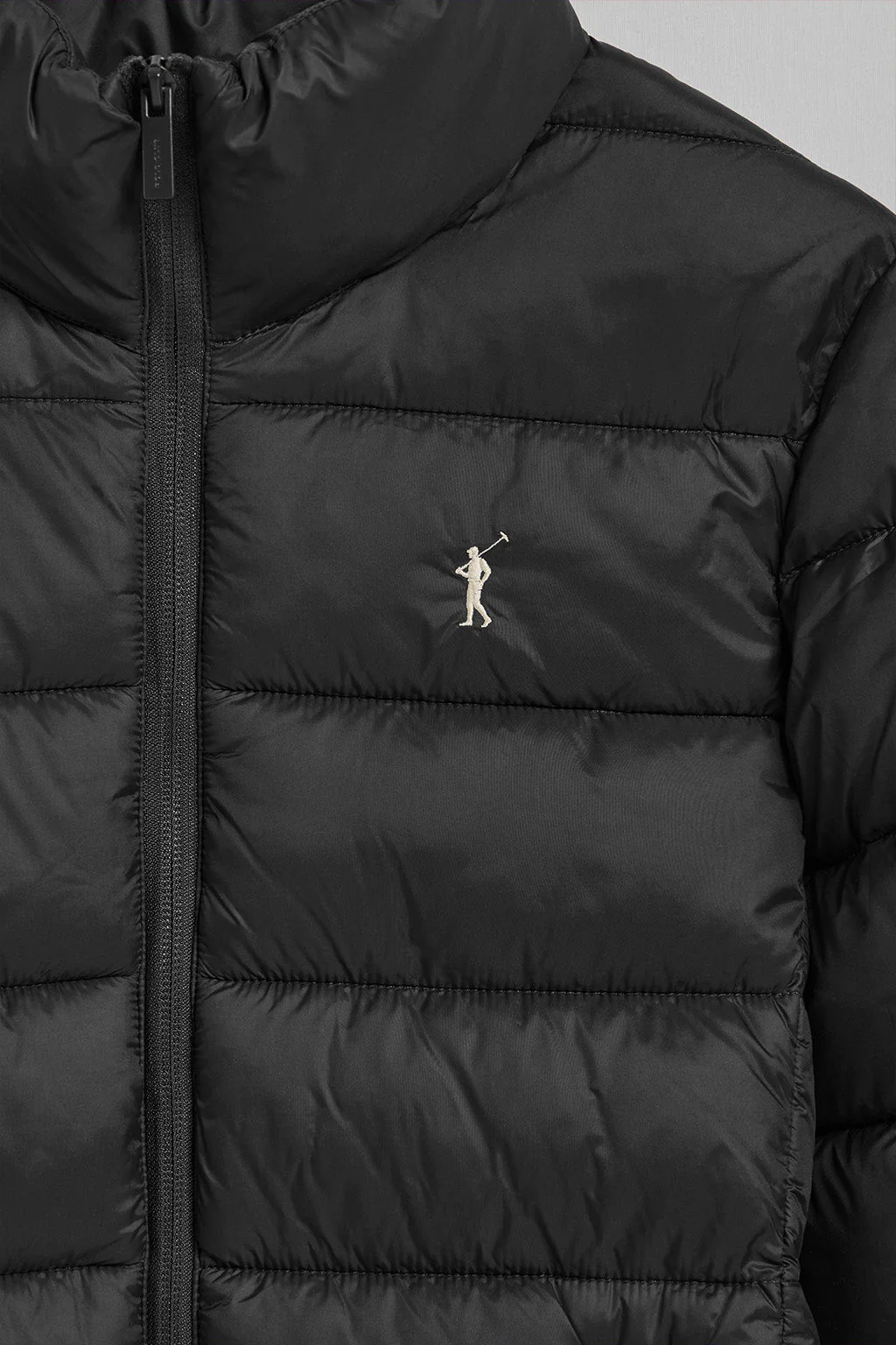 Chaqueta ultralight Susanne negra con bordado Rigby Go - Image 6