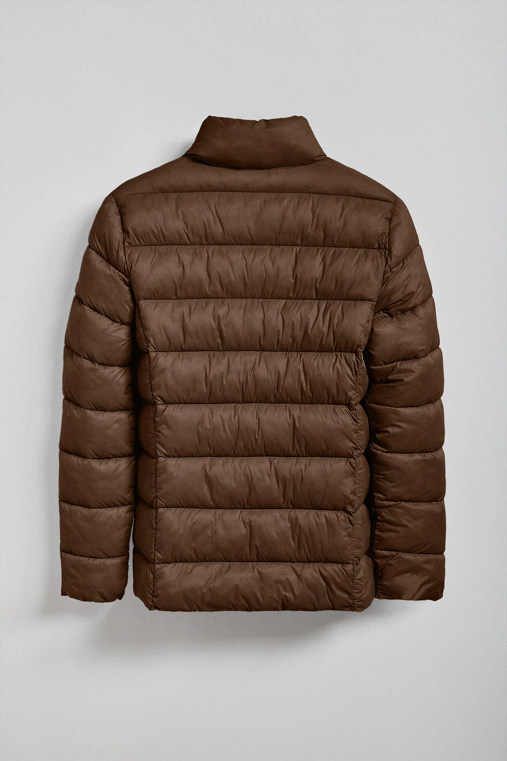 Chaqueta ultralight Susanne marrón con parche Rigby Go - Image 8