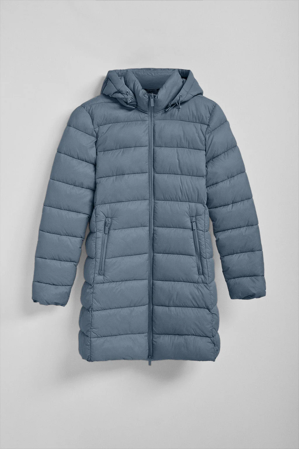 Abrigo Suzette ultralight azul denim con parche Rigby Go - Image 10