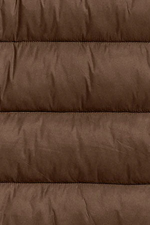 Abrigo Suzette ultralight marrón con parche Rigby Go - Image 9