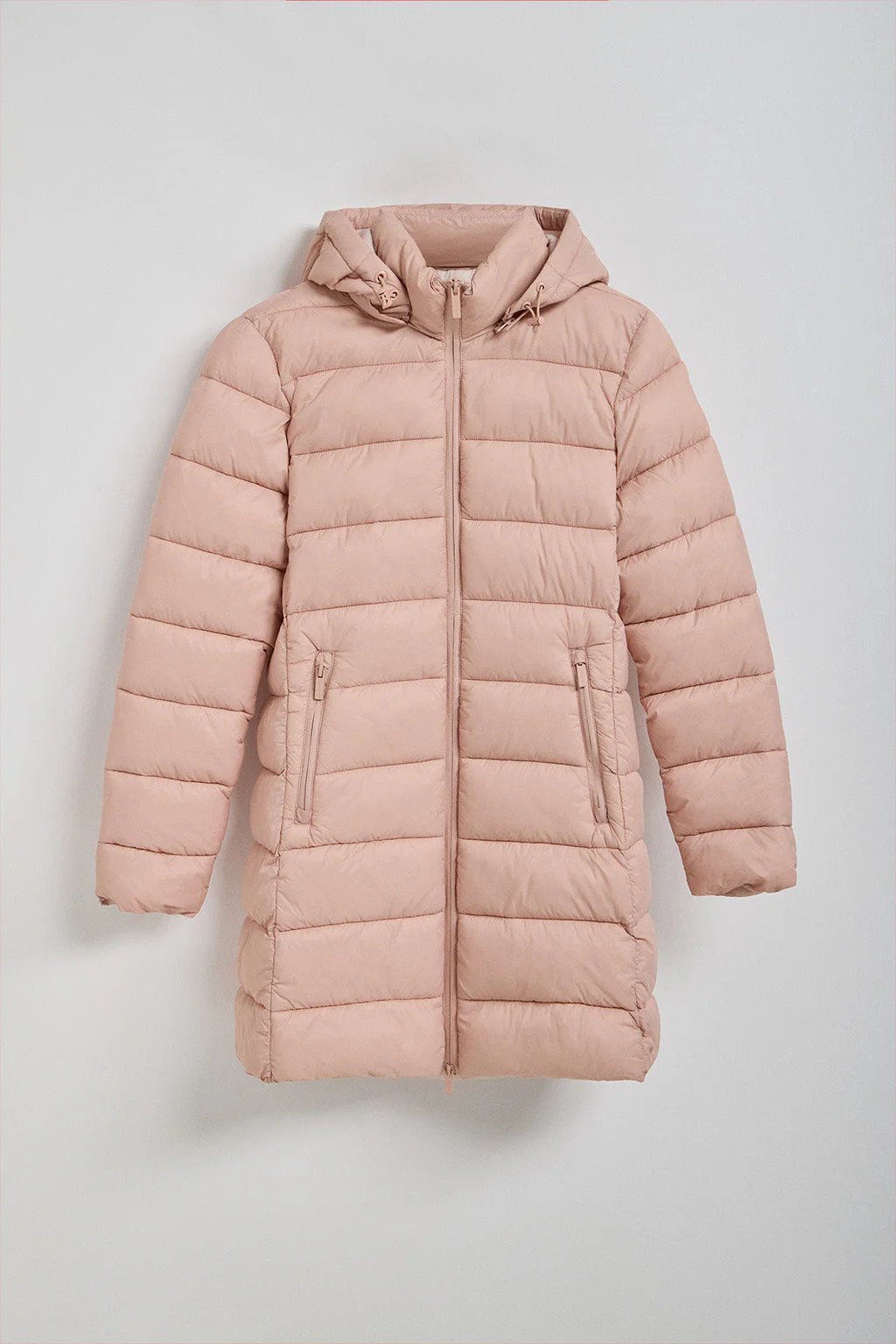 Abrigo Suzette ultralight rosa palo con parche Rigby Go - Image 6
