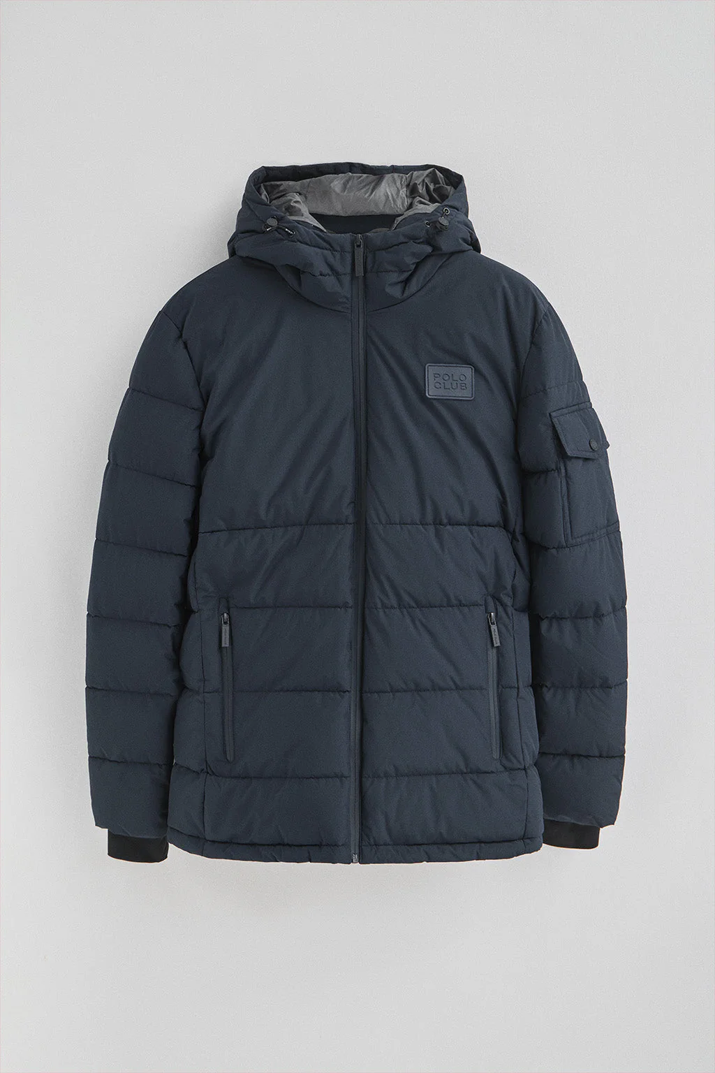Chaqueta Val Thorens azul marino con logo Polo Club - Image 7