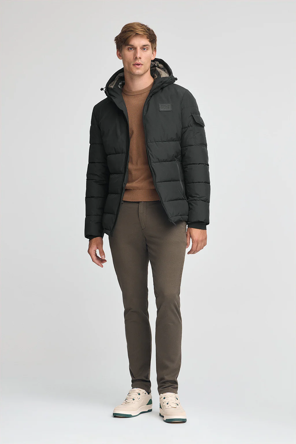 Chaqueta Val Thorens negro con logo Polo Club - Image 4