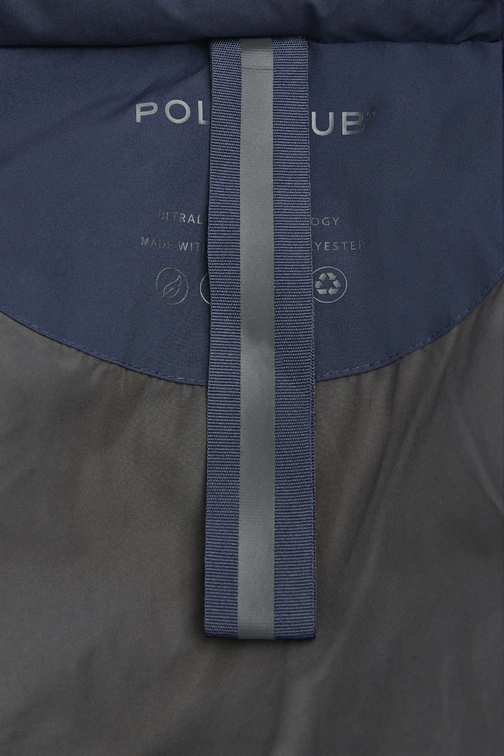 Abrigo de plumas Valberg azul marino con logo Polo Club - Image 11