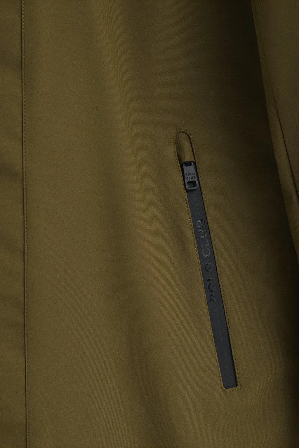 Chaqueta Voguel caqui oscuro con logo Polo Club - Image 10