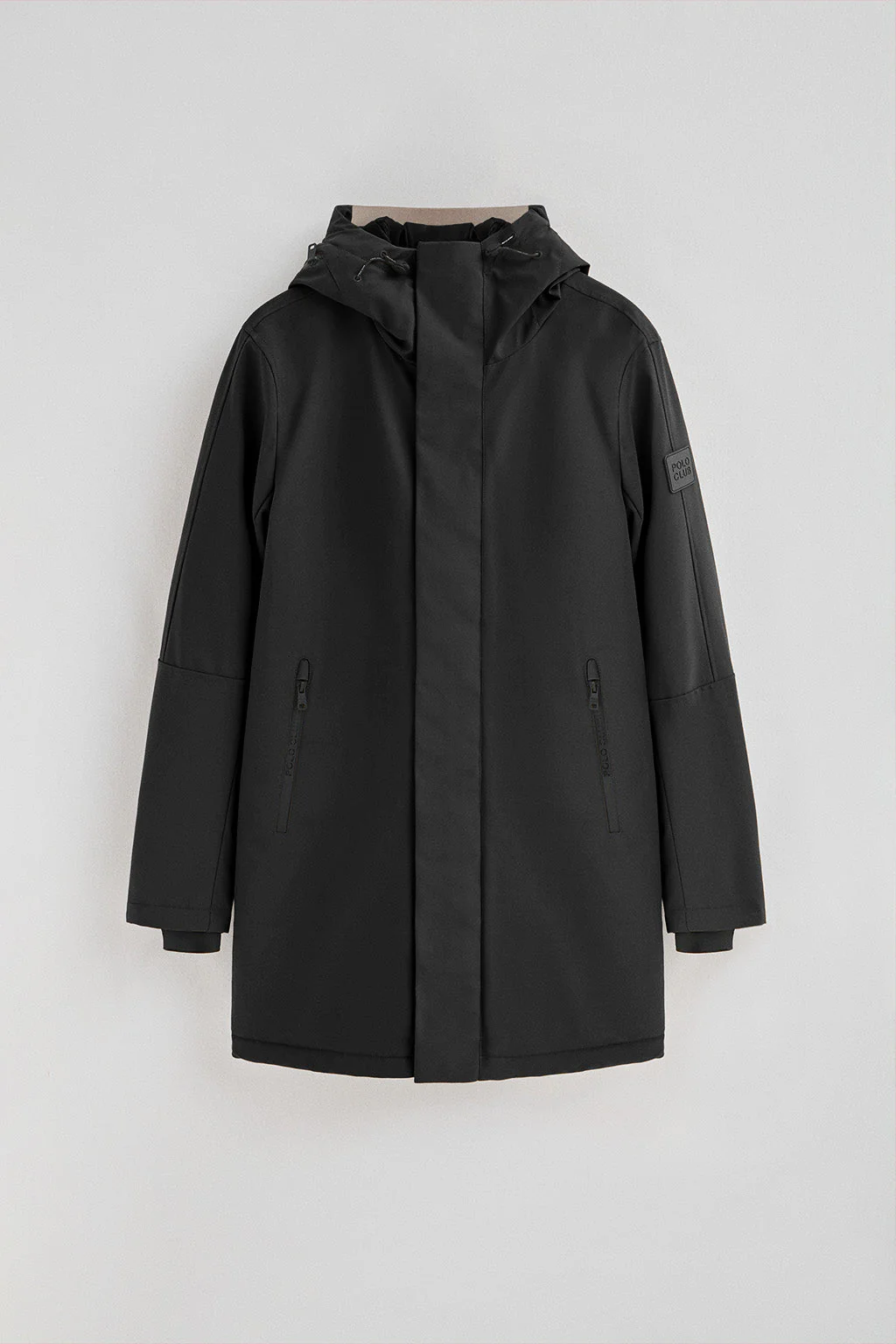 Chaqueta Voguel negra con logo Polo Club - Image 12