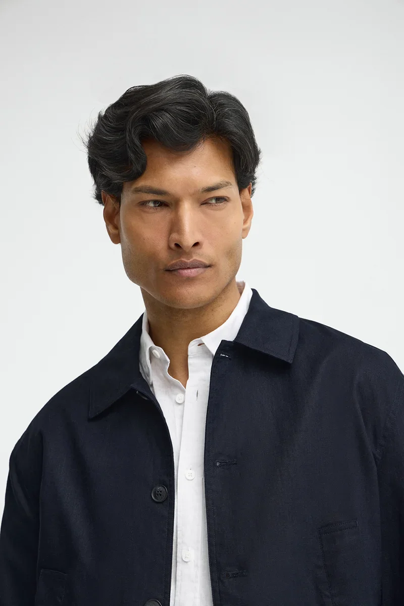 Chaqueta Wayne de cotolino azul marino Polo Club - Image 3