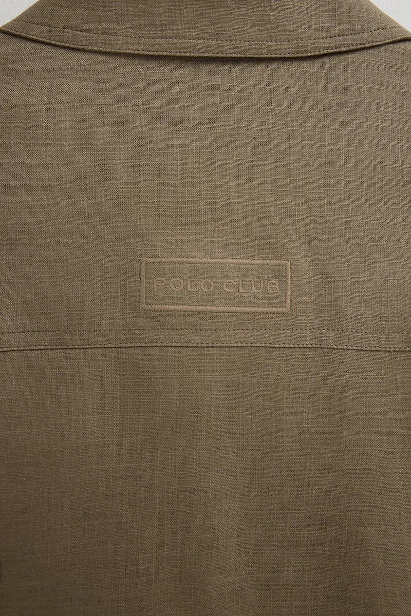 Chaqueta Wayne de cotolino caqui Polo Club - Image 10