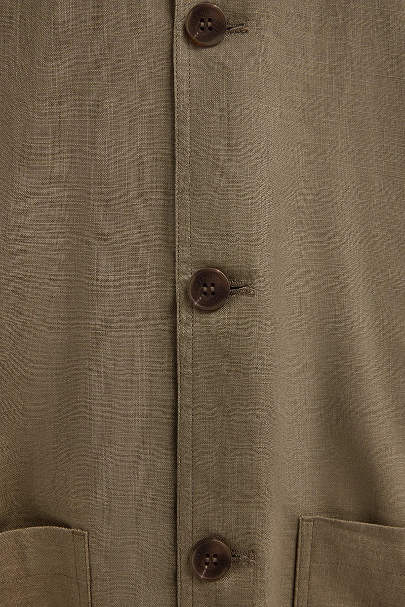 Chaqueta Wayne de cotolino caqui Polo Club - Image 8