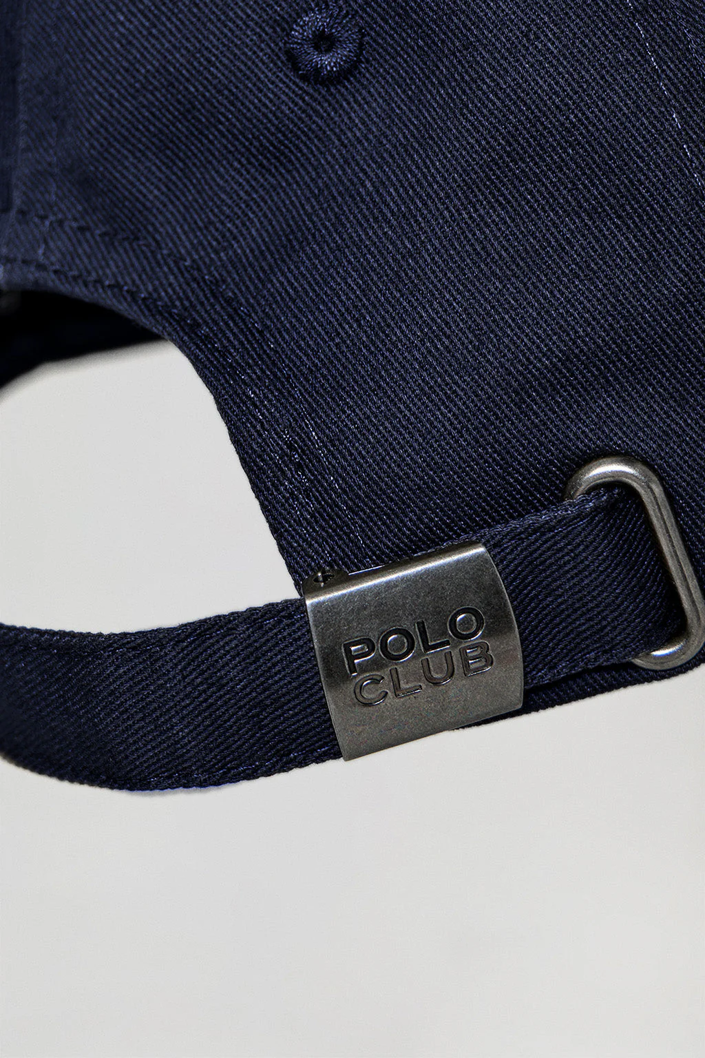 Gorra infantil azul marino con logo y bordado  Polo Club - Image 3