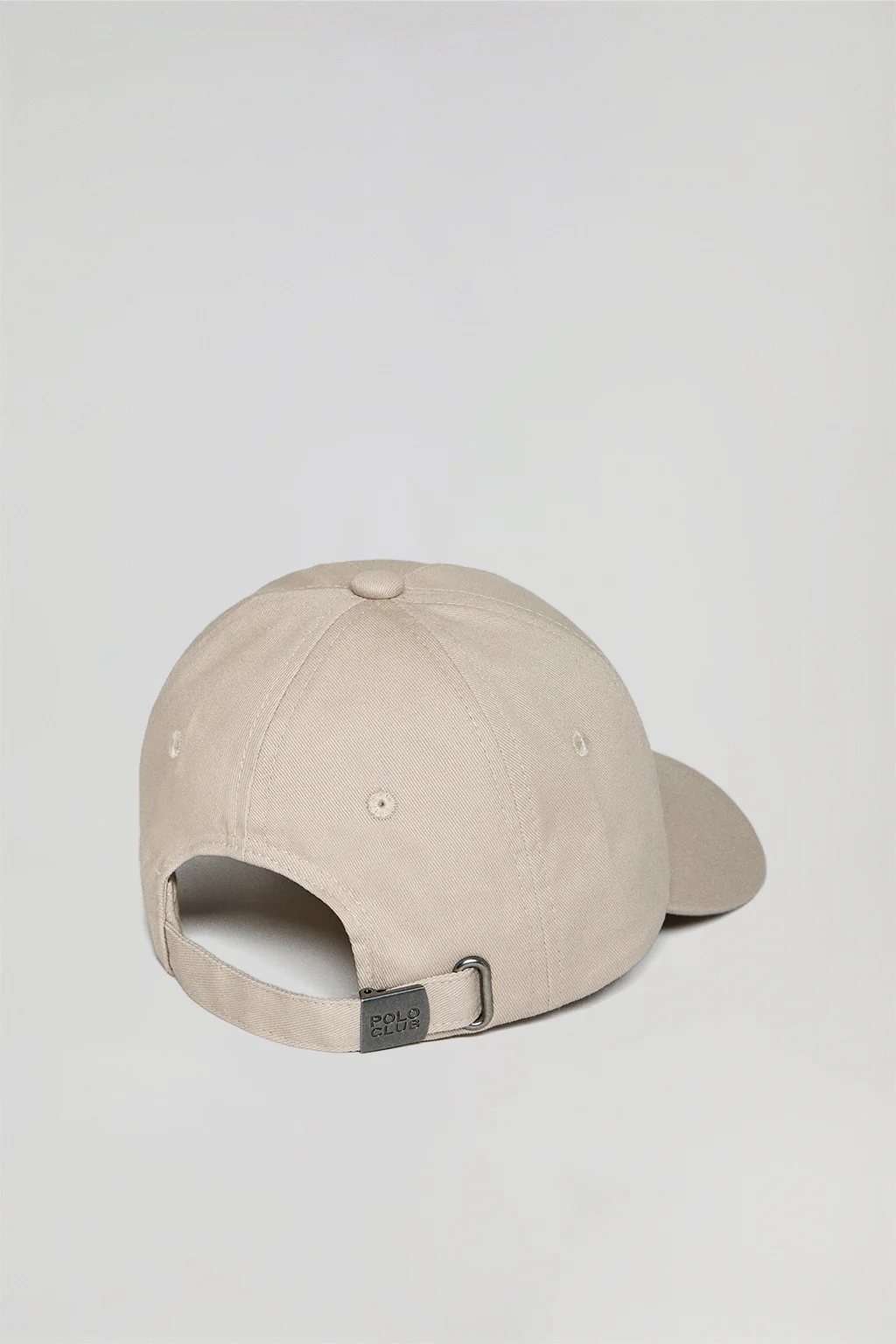 Gorra infantil beige con logo y bordado  Polo Club - Image 3