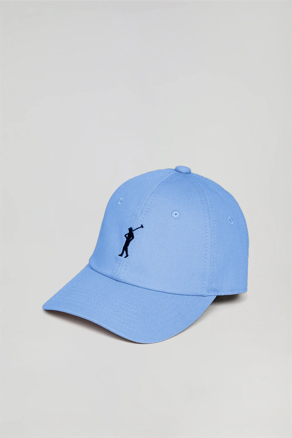 Gorra infantil azul cielo con logo bordado Rigby Go - Image 2