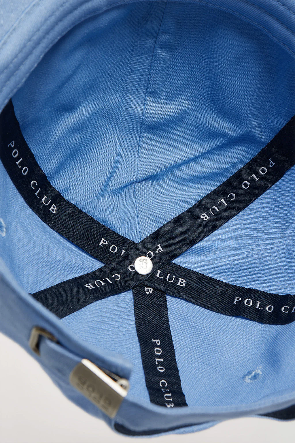 Gorra azul claro con logo bordado Rigby Go - Image 3