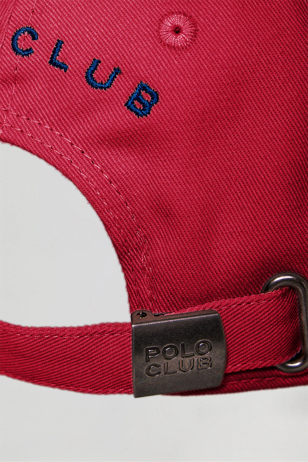 Gorra infantil roja con logo bordado Rigby Go - Image 3